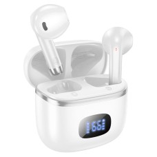 Бездротові Bluetooth навушники HOCO EQ1 Music guide true wireless headset BT 5.3 White